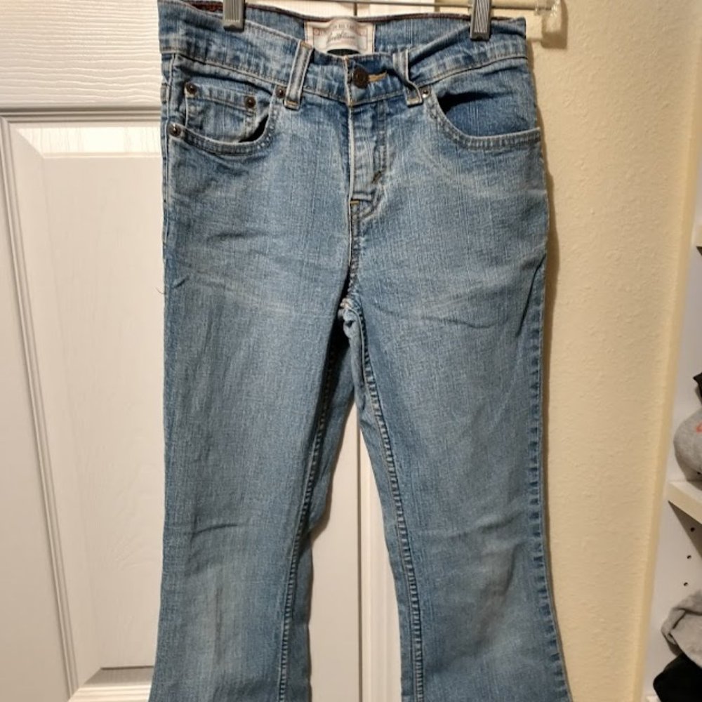 JEANS Levi Strauss Jeans – Stretch Low Rise Flare